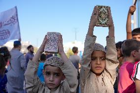 Syrians Are Protesting Against The Burning Of The Quran In Sweden