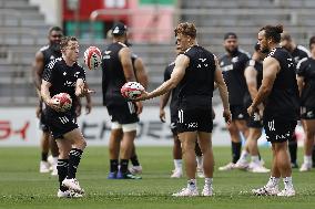 Rugby: Japan vs. All Blacks