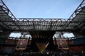 Ligabue Concert In Milan San Siro Stadium. Credit: Tiziano Ballabio