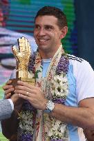 Argentina Football World Cup Hero Emi Martinez In India