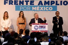 Candidates For The Presidency Of Mexico Register With The National Action Party
