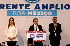 Candidates For The Presidency Of Mexico Register With The National Action Party