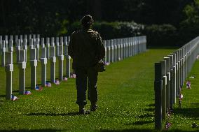 D-Day Anniversary - American Cemetary In Colleville-Sur-Mer