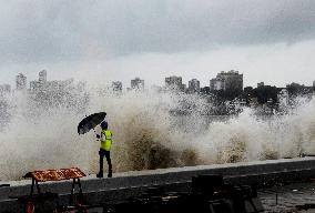 High Tide In Mumbai