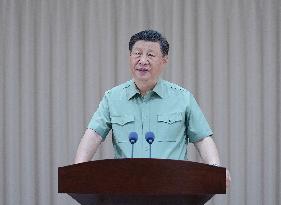 CHINA-XI JINPING-PLA-EASTERN THEATER COMMAND-INSPECTION (CN)
