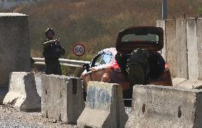 MIDEAST-NABLUS-CHECKPOINT