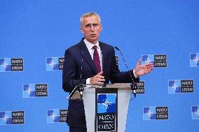BELGIUM-BRUSSELS-NATO-TÜRKIYE-SWEDEN-PRESS CONFERENCE