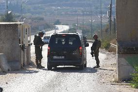 MIDEAST-NABLUS-CHECKPOINT