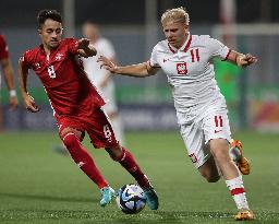 (SP)MALTA-TA'QALI-FOOTBALL-UEFA UNDER-19 EURO FINAL TOURNAMENT-POLAND VS MALTA