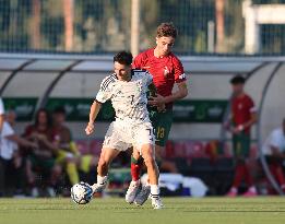 (SP)MALTA-TA'QALI-FOOTBALL-UEFA UNDER-19 EURO FINAL TOURNAMENT-PORTUGAL VS ITALY