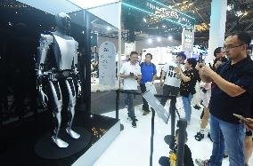 Optimus Humanoid Robot at The 2023 WAIC in Shanghai,