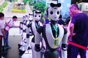 Human-like Intelligent Service Robo at The 2023 WAIC in Shanghai
