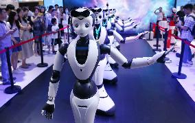 Human-like Intelligent Service Robo at The 2023 WAIC in Shanghai