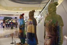 Painted Terracotta Warriors in Xi'an