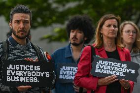 Justice Is Everybody's Business Protest In Brussels