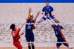 (SP)THE PHILIPPINES-PASAY CITY-VOLLEYBALL-NATIONS LEAGUE-MEN-JPN VS NED