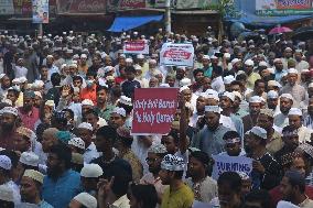 Protest Against Sweden Over Koran Burning - Bangladesh