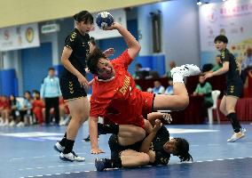 (SP)CHINA-HONG KONG-HANDBALL-ASIAN WOMEN'S JUNIOR CHAMPIONSHIP (CN)