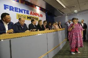 Senator Beatriz Paredes Registers As Candidate For The Presidency Of Mexico
