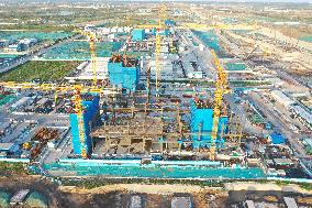 CHINA-HEBEI-XIONG'AN-KEY PROJECTS-AERIAL VIEW (CN)