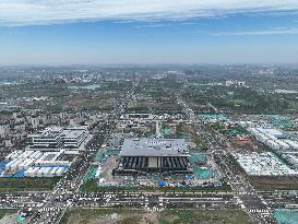 CHINA-HEBEI-XIONG'AN-KEY PROJECTS-AERIAL VIEW (CN)