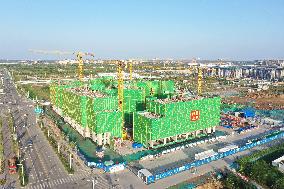 CHINA-HEBEI-XIONG'AN-KEY PROJECTS-AERIAL VIEW (CN)