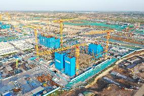 CHINA-HEBEI-XIONG'AN-KEY PROJECTS-AERIAL VIEW (CN)