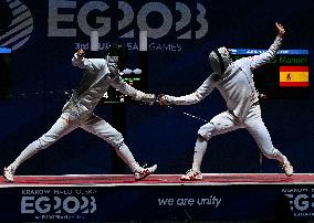 Fencing At The 3rd European Games In Krakow