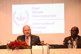 International Criminal Court's Chief Prosecutor  In Dhaka