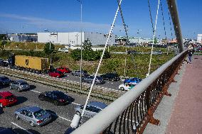 Summer Traffic In Gdansk, Poland