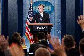 DC: National Security Advisor Jake Sullivan Speaks during White House Daily Press Briefing