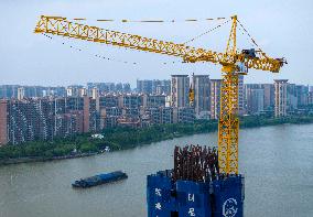 Beijing-hangzhou Grand Canal Siyang Taoyuan Bridge Construction