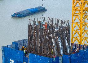 Beijing-hangzhou Grand Canal Siyang Taoyuan Bridge Construction