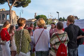 Svetlana Tikhanovskaya Rally - Rome