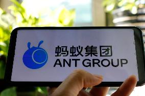 Photo Illustration Ant Group Fined 7 Billion Chinese Yuan
