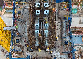 Beijing-hangzhou Grand Canal Siyang Taoyuan Bridge Construction