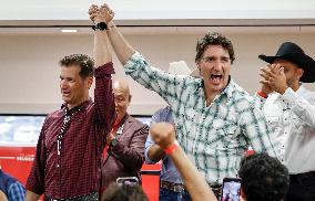 PM Trudeau At Calgary Stampede - Canada
