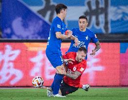 (SP)CHINA-WUHAN-FOOTBALL-CSL-WUHAN VS CHANGCHUN (CN)