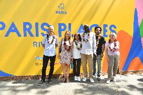 Anne Hidalgo Opens Paris Plages 2023