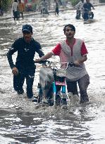 PAKISTAN-HYDERABAD-RAIN