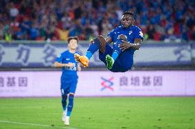 (SP)CHINA-WUHAN-FOOTBALL-CSL-WUHAN VS CHANGCHUN (CN)