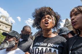 Rally Against Police Violence In Memory Of Adama Traore - Paris