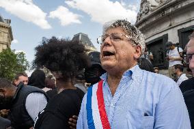 Rally Against Police Violence In Memory Of Adama Traore - Paris