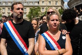 Rally Against Police Violence In Memory Of Adama Traore - Paris