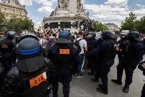 Rally Against Police Violence In Memory Of Adama Traore - Paris