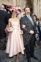 Wedding of Prince Amaury Bourbon-Parme & Miss Pelagie Mac Mahon - Autun