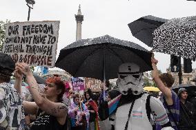 Trans Pride Protest In London