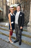 Wedding of Prince Amaury Bourbon-Parme and Miss Pelagie Mac Mahon - Autun