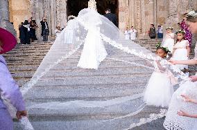 Wedding of Prince Amaury Bourbon-Parme and Miss Pelagie Mac Mahon - Autun