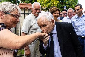 Election Campaign Of Law And Justice Party Leaders In Poland